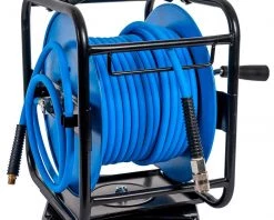 Airpress Outils Pneumatiques 46573 Enrouleur De Tuyau 30 M 8 Mm -Mélangeur Soldes 46573 enrouleur de tuyau 30 m 8 mm 5