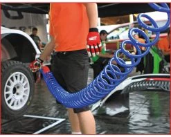 KS Tools Outils Pneumatiques 515.3335 PU Tuyau Spiralé Pour L'air, Ø 8mm 8 Mtr. -Mélangeur Soldes 515 3335 pu tuyau spirale pour l air o 8mm 8 mtr 1 4